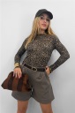 short con effetto spigato oxford
